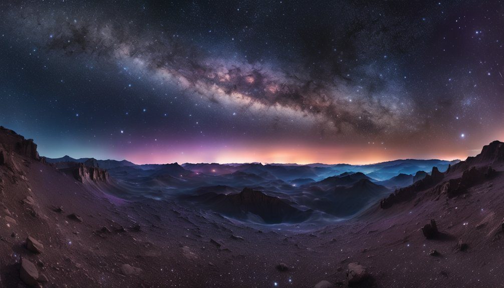 milky way map details