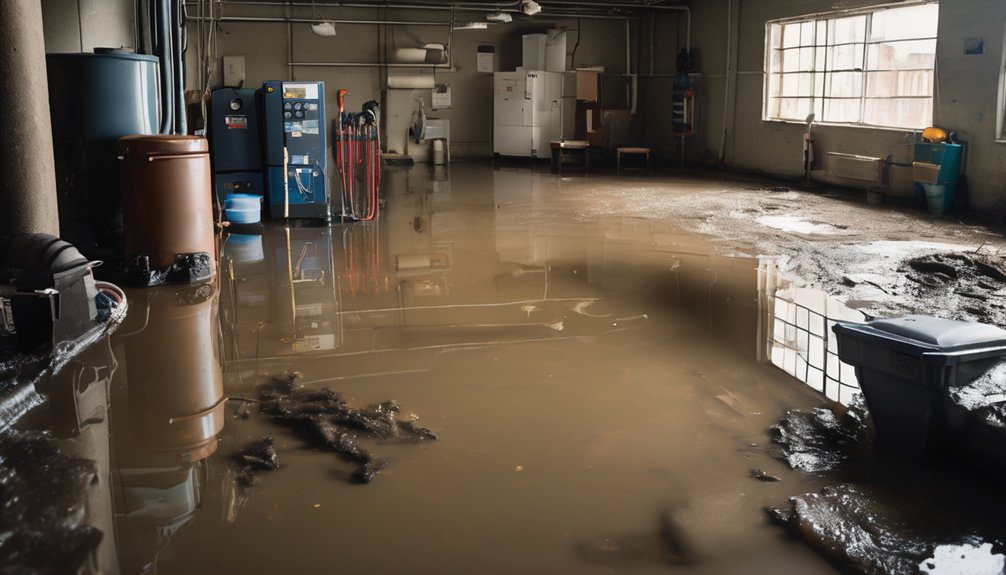 sewage backup cleanup expenses